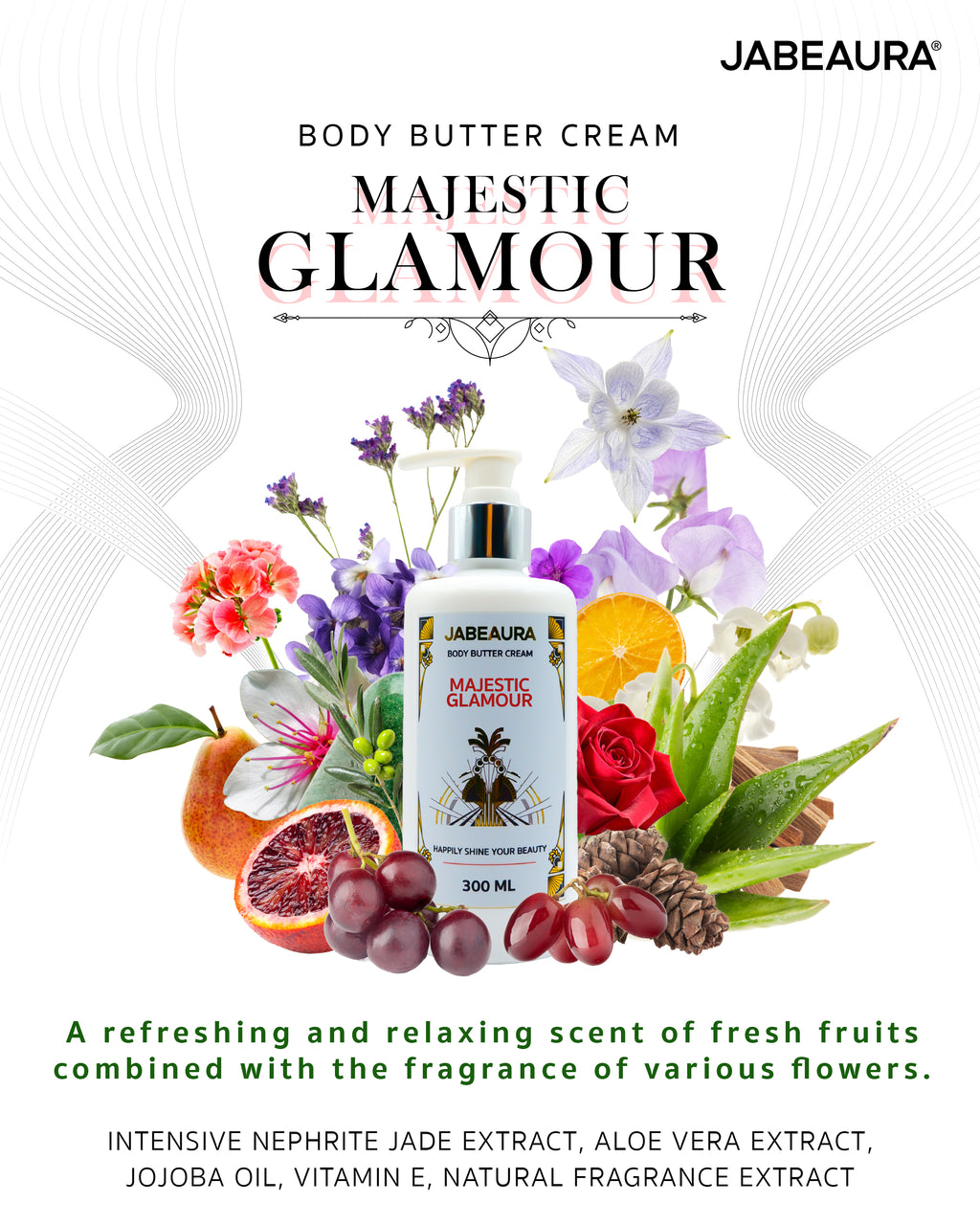 JABEAURA BODY BUTTER CREAM (MAJESTIC GLAMOUR)