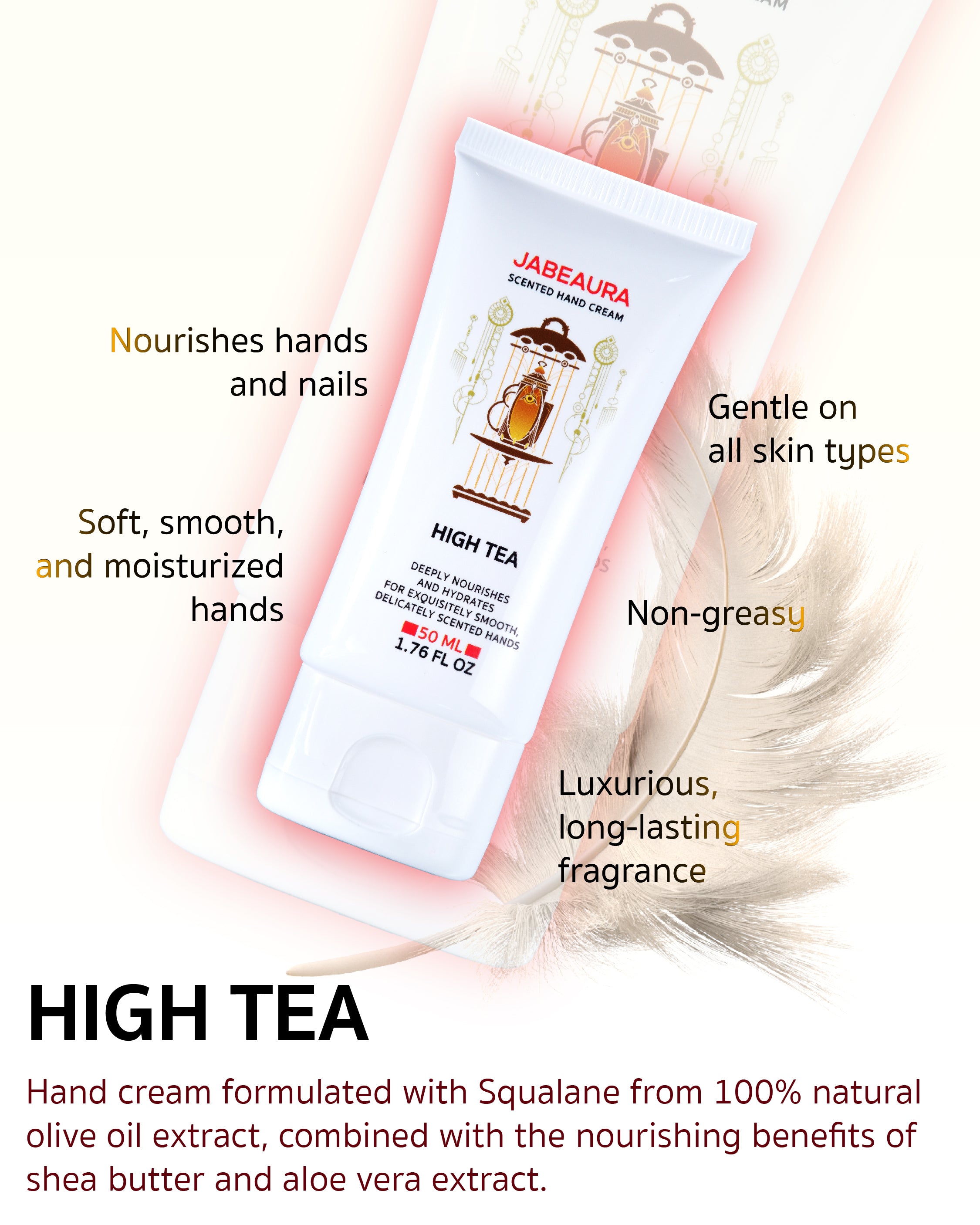 JABEAURA PERFUME HAND CREAM (HIGH TEA)