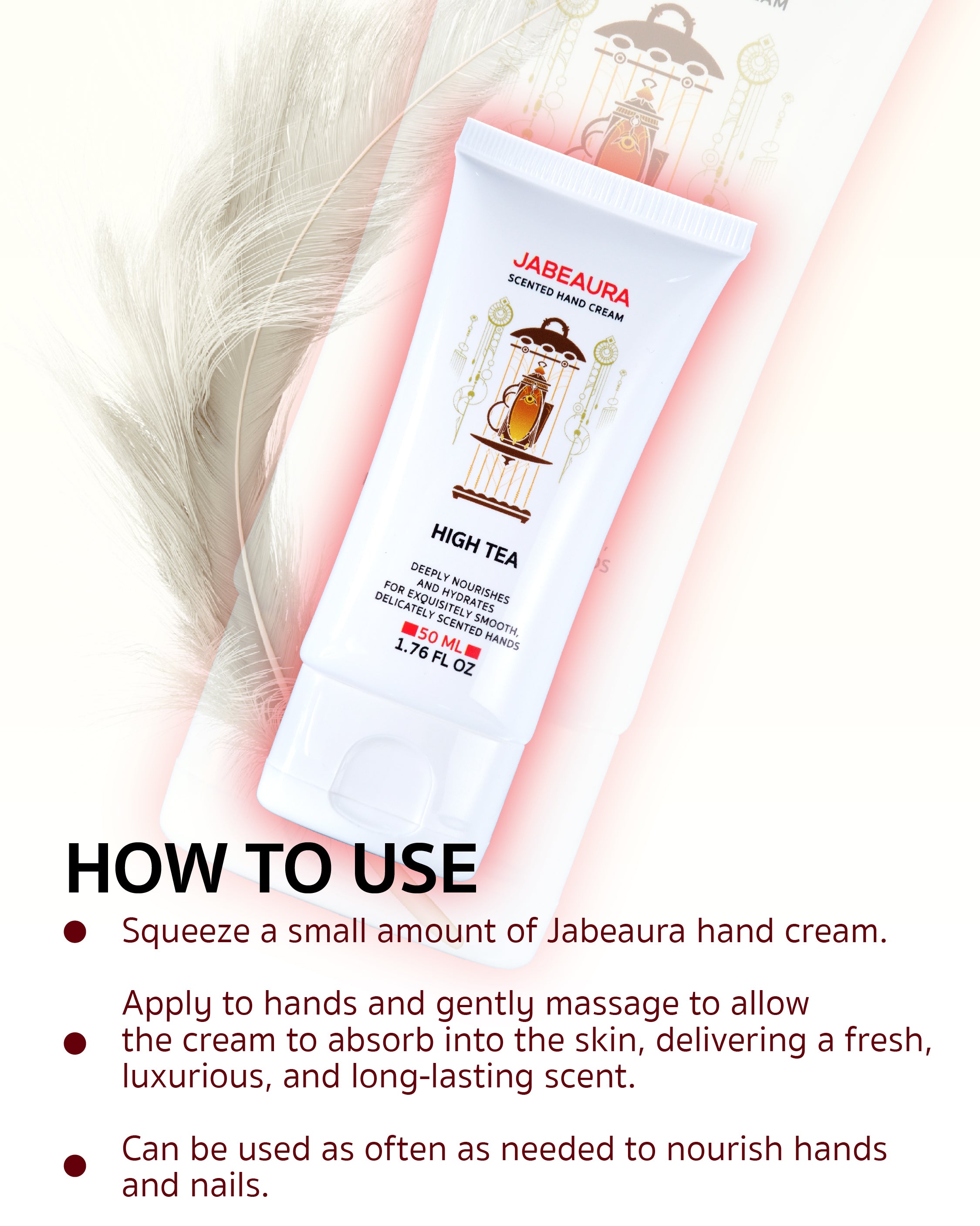 JABEAURA PERFUME HAND CREAM (HIGH TEA)