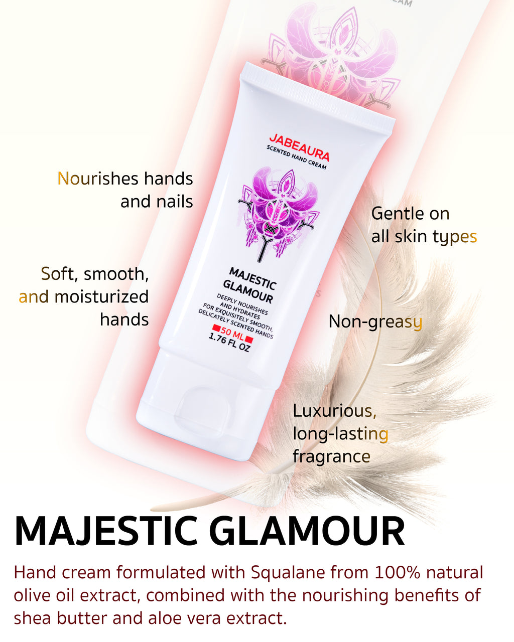 JABEAURA PERFUME HAND CREAM (MAJESTIC GLAMOUR)