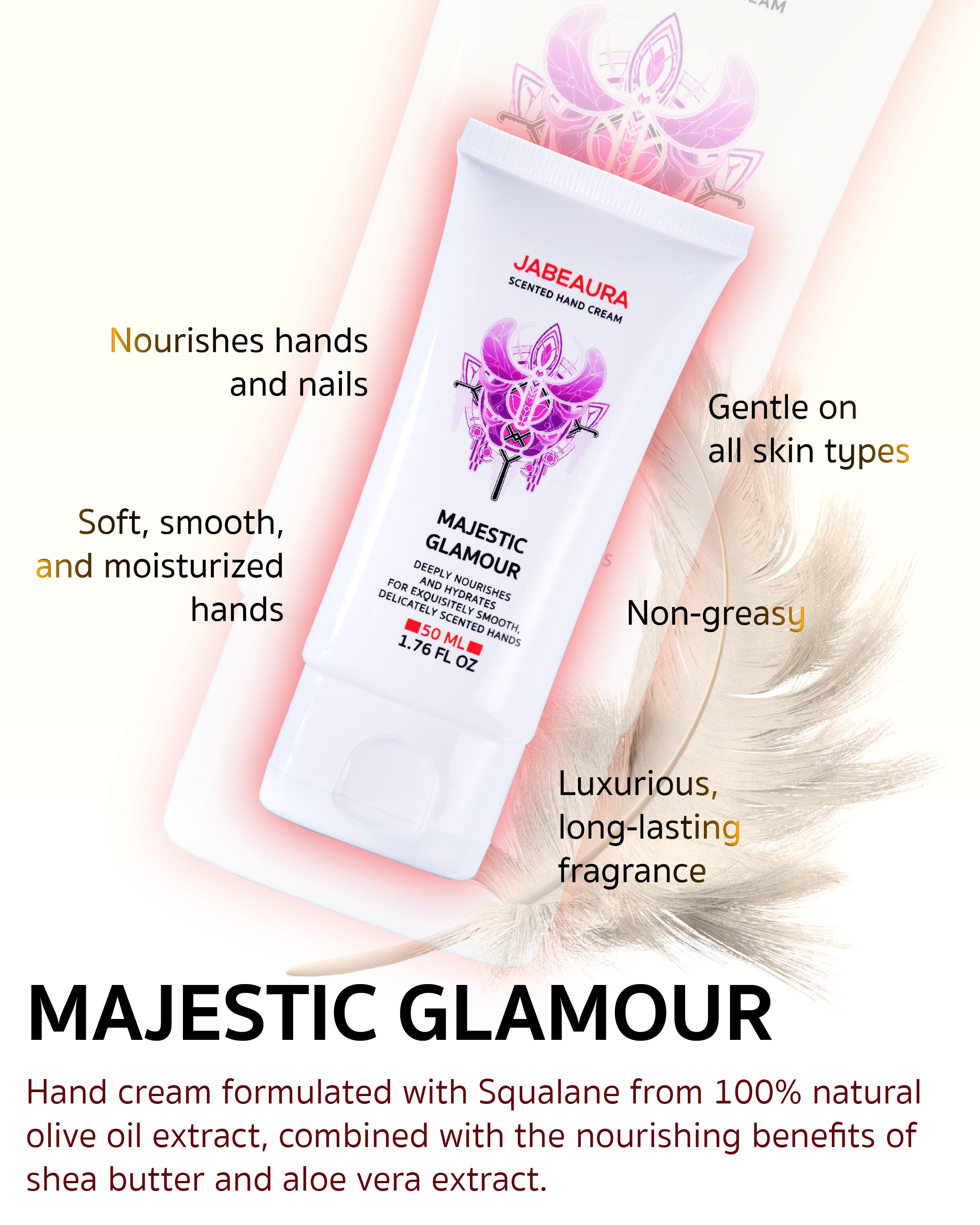 JABEAURA PERFUME HAND CREAM (MAJESTIC GLAMOUR)