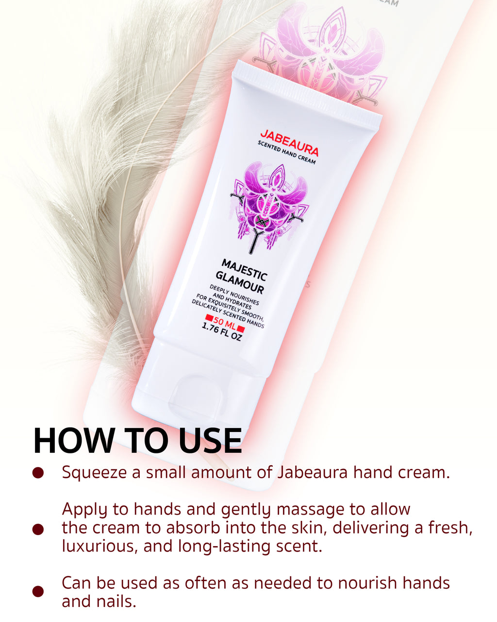 JABEAURA PERFUME HAND CREAM (MAJESTIC GLAMOUR)