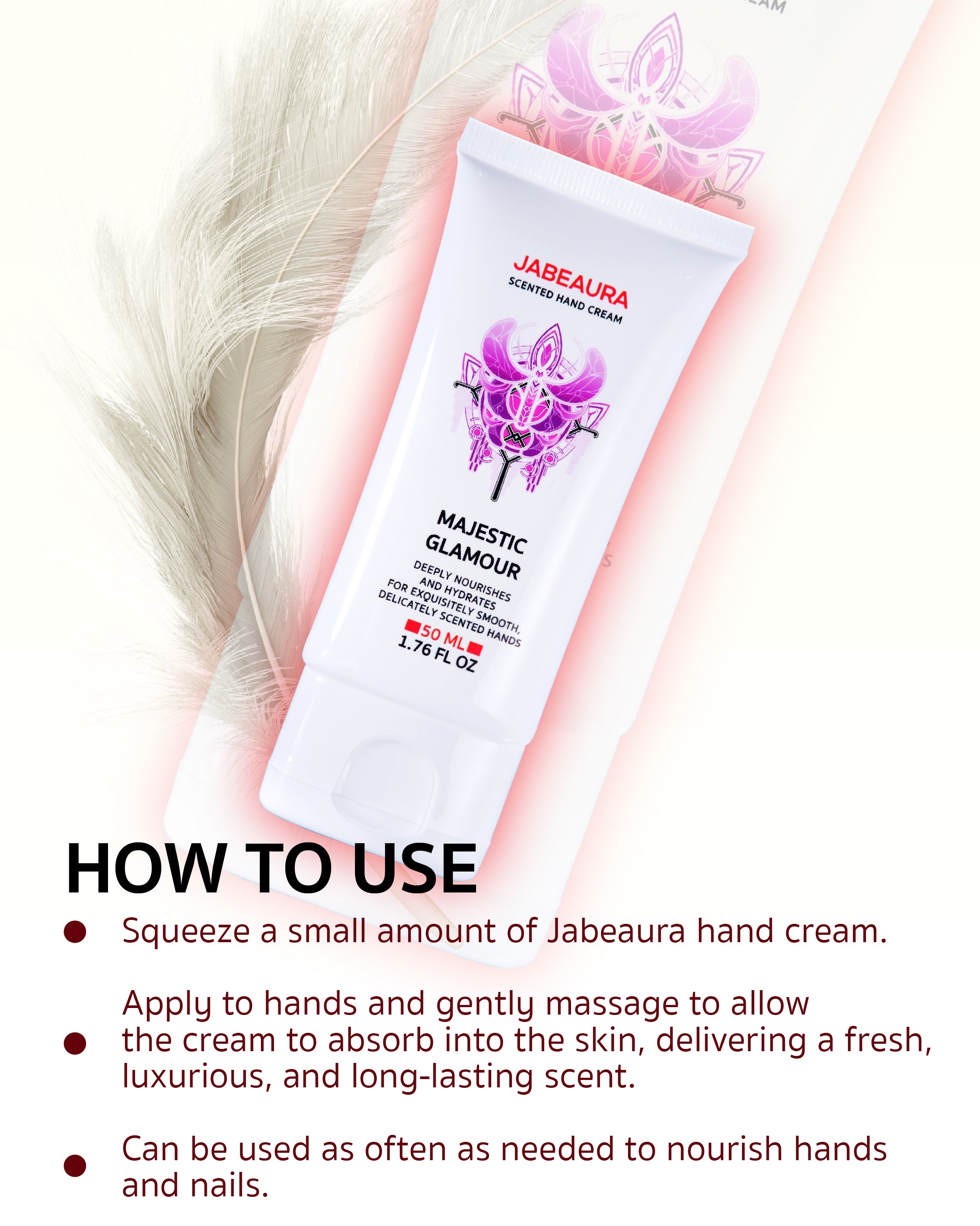JABEAURA PERFUME HAND CREAM (MAJESTIC GLAMOUR)