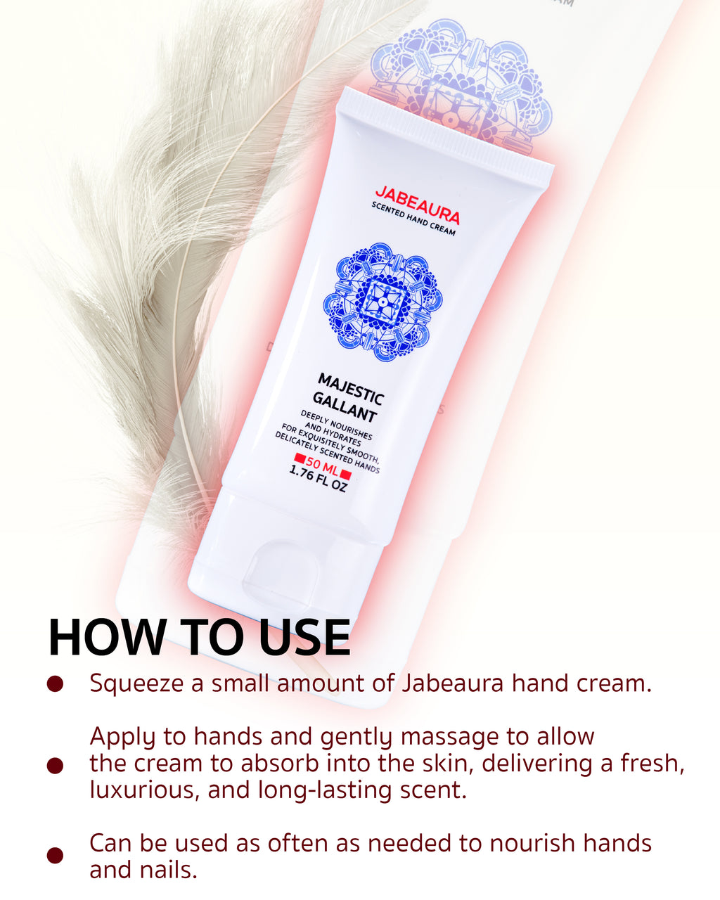 JABEAURA PERFUME HAND CREAM (MAJESTIC GALLANT)