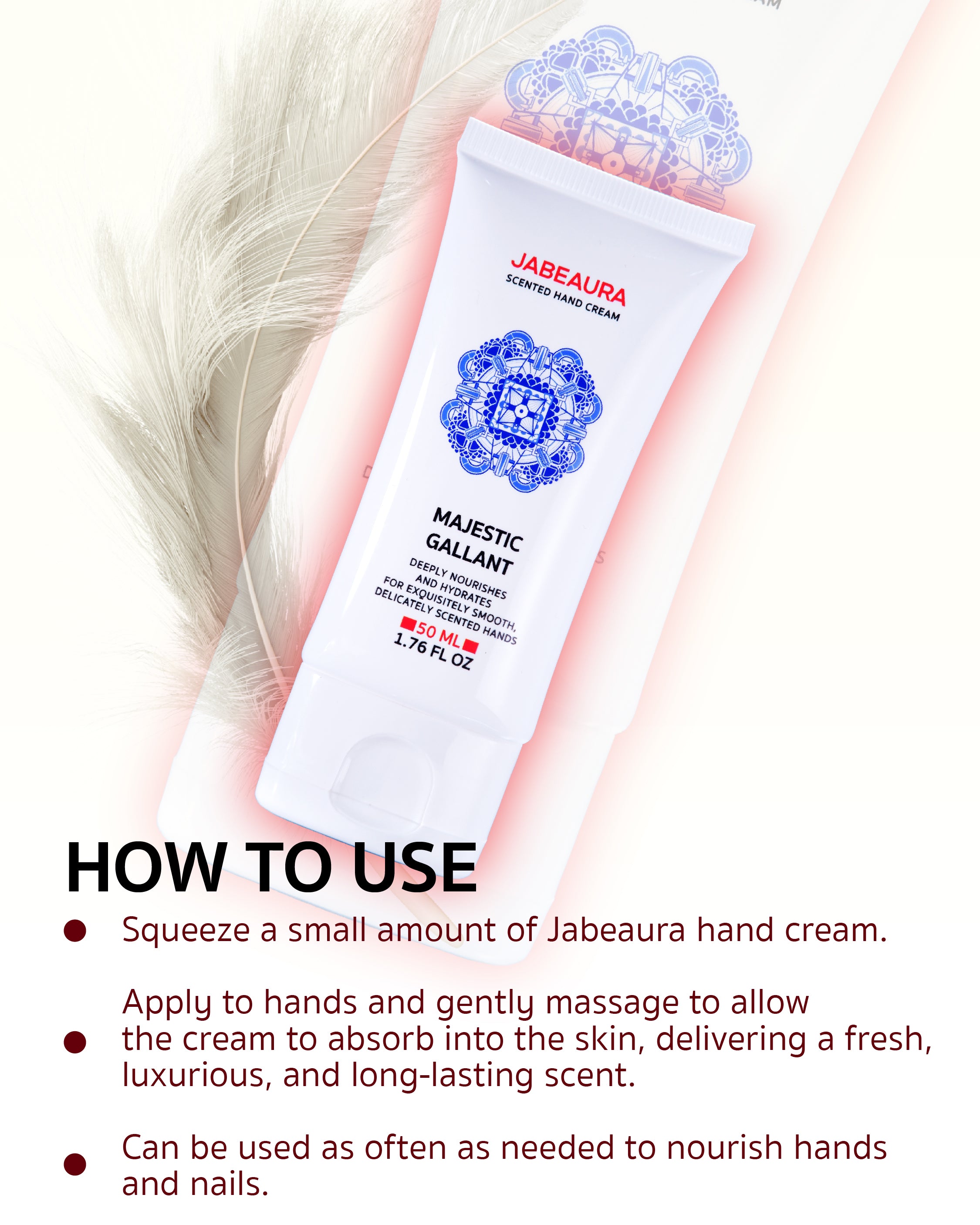 JABEAURA PERFUME HAND CREAM (MAJESTIC GALLANT)