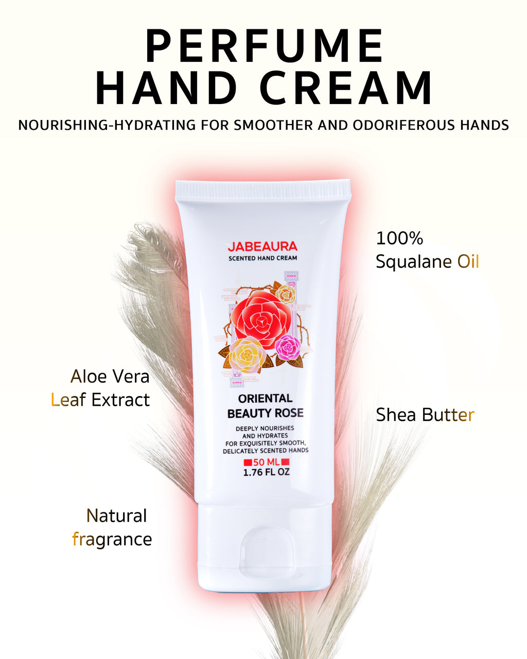 JABEAURA PERFUME HAND CREAM (ORIENTAL BEAUTY ROSE)