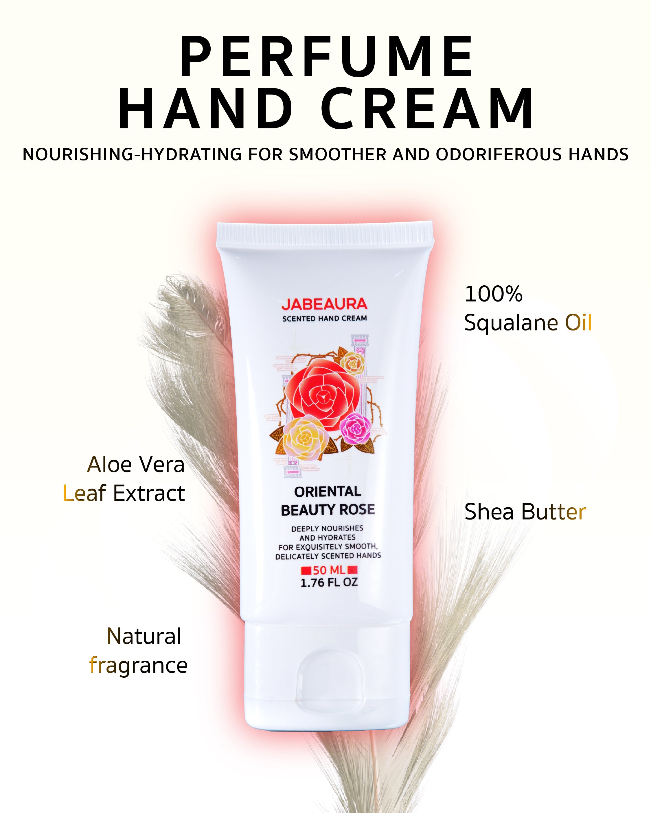 JABEAURA PERFUME HAND CREAM (ORIENTAL BEAUTY ROSE)