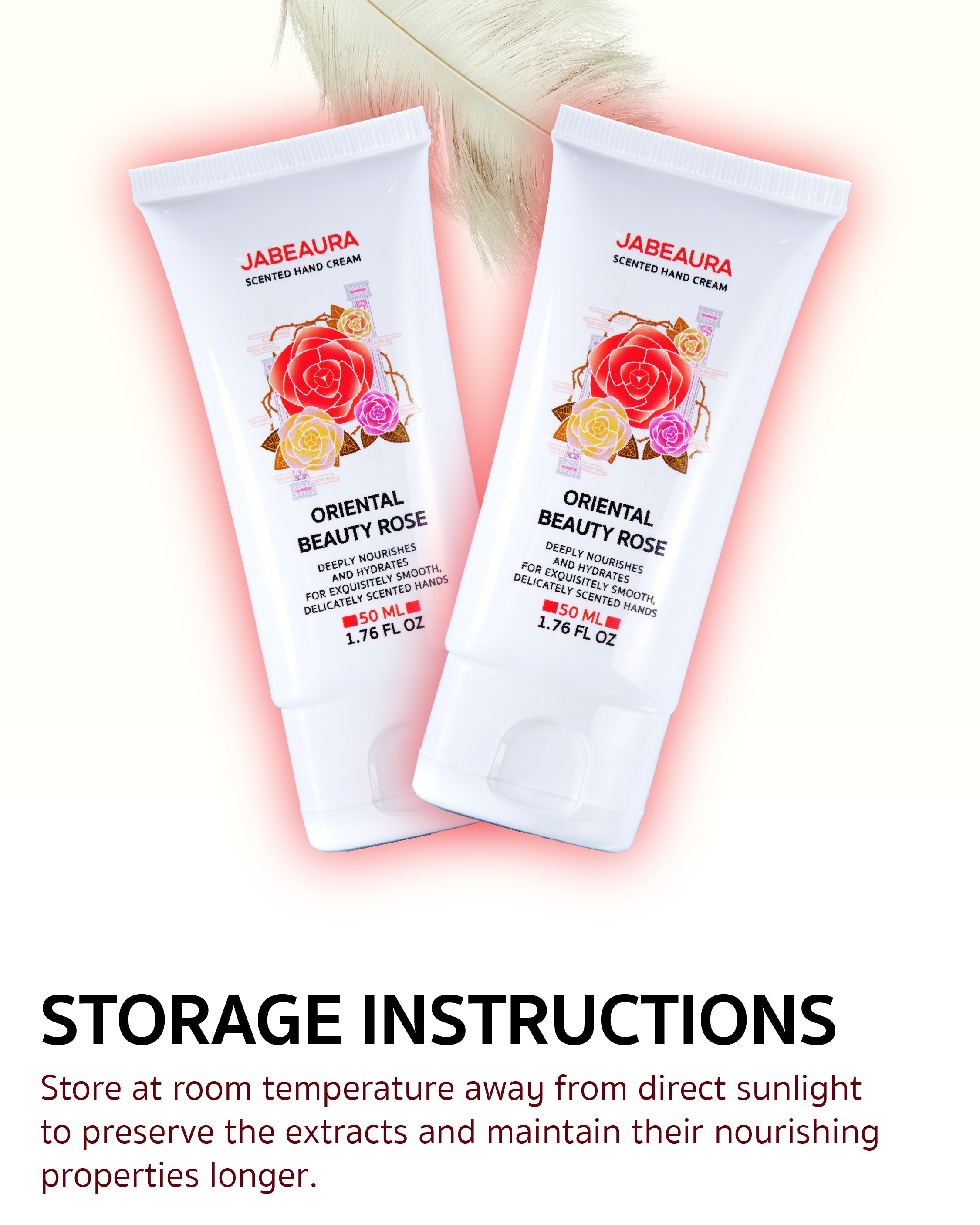 JABEAURA PERFUME HAND CREAM (ORIENTAL BEAUTY ROSE)