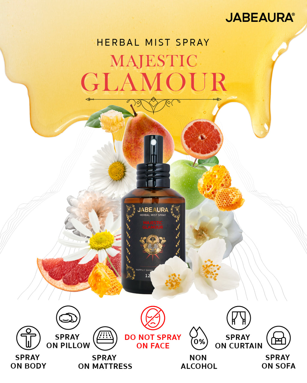 JABEAURA HERBAL MIST SPRAY (MAJESTIC GLAMOUR)