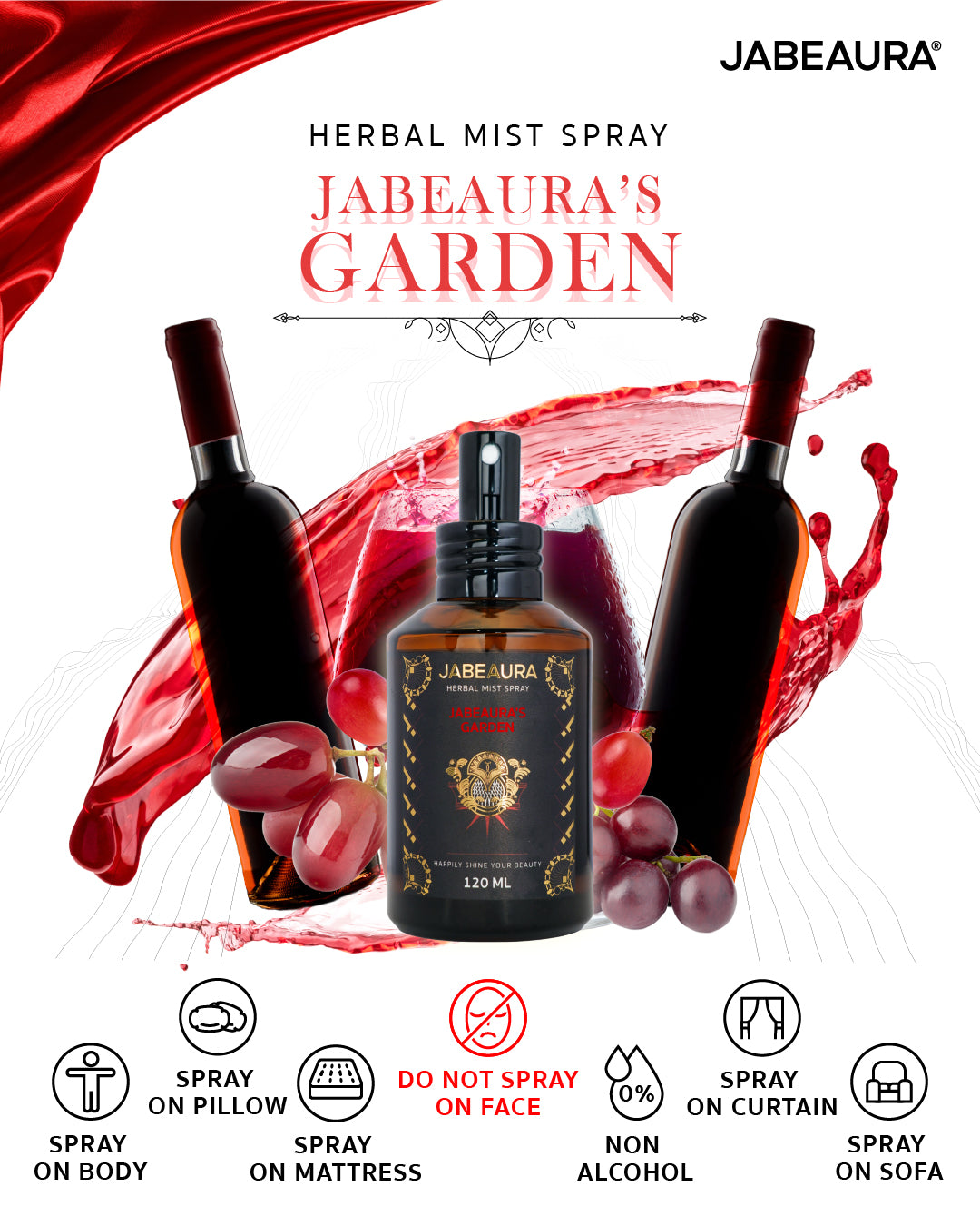 JABEAURA HERBAL MIST SPRAY (JABEAURA'S GARDEN)