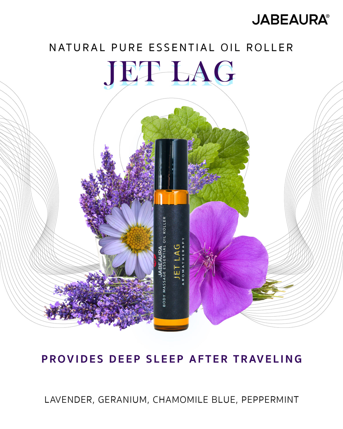 JABEAURA ESSENTIAL OIL ROLLER (JET LAG)