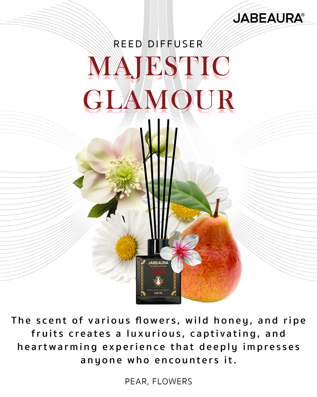 JABEAURA REED DIFFUSER (MAJESTIC GLAMOUR)