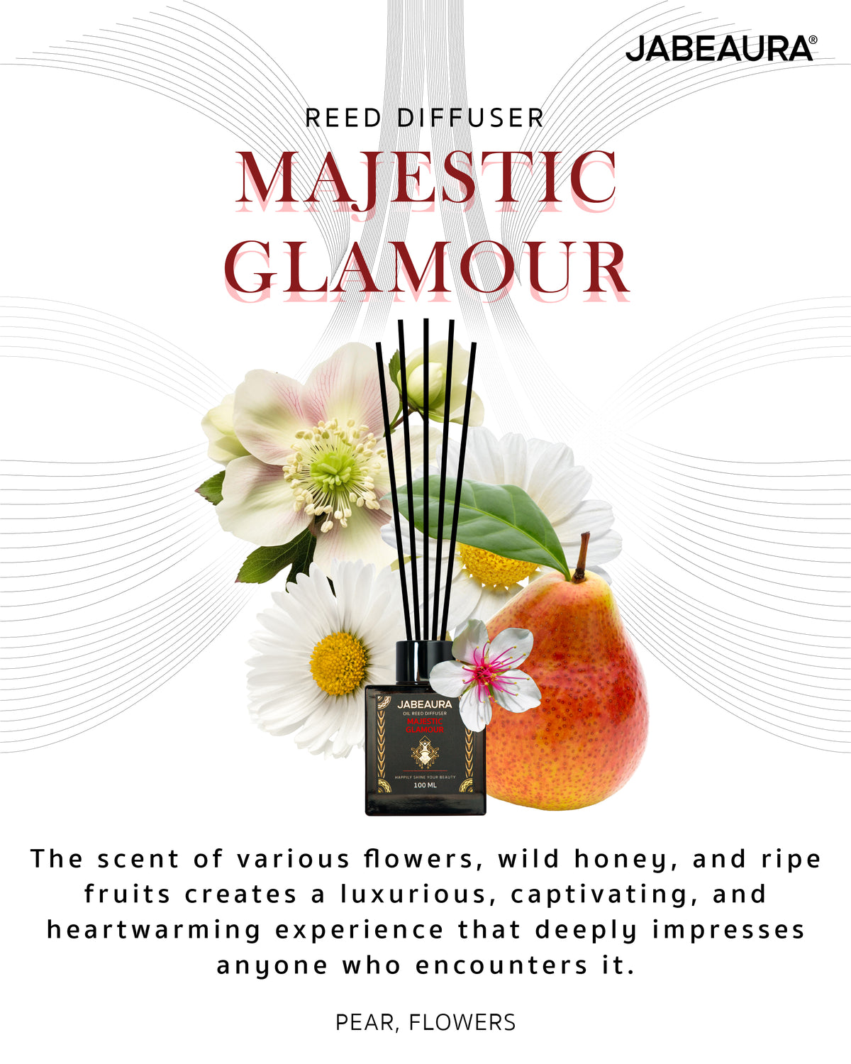 JABEAURA REED DIFFUSER (MAJESTIC GLAMOUR)