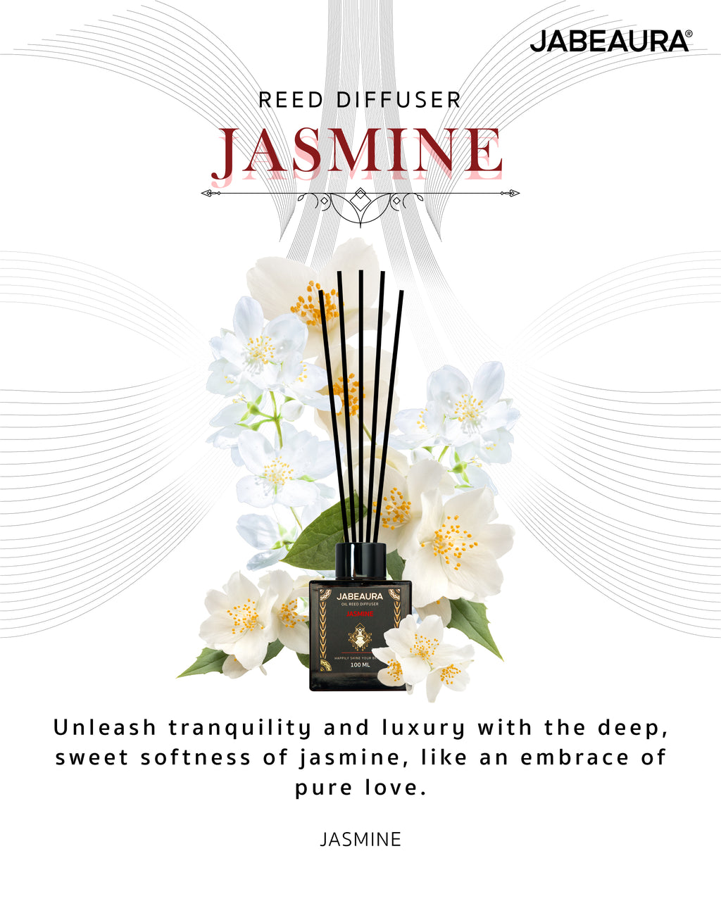 JABEAURA REED DIFFUSER (JASMINE)