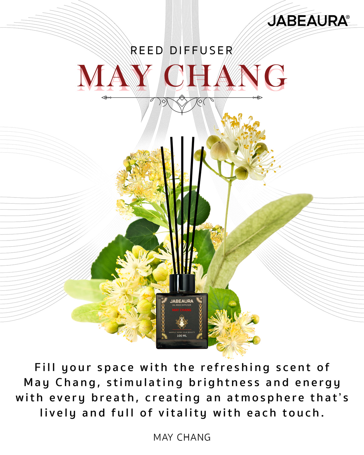 JABEAURA REED DIFFUSER (MAY CHANG)