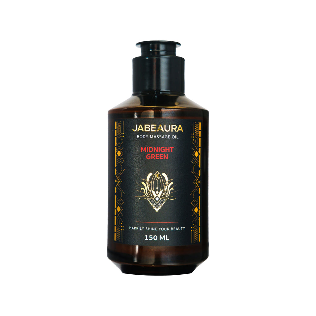 JABEAURA BODY MASSAGE OIL (MIDNIGHT GREEN)